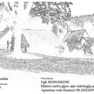Eglės Beinorienės pranešimas „Mitinės sielos gijos: apie mitologiją psichoterapijoje“ XXV Prigimtinės kultūros seminare