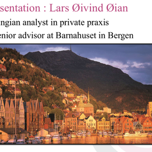 Jungiškosios krypties psichoanalitiko iš Norvegijos Lars Oian seminaras apie darbą su traumas patyrusiais vaikais ir jų šeimomis