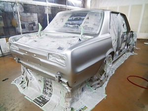 ハコスカの板金塗装