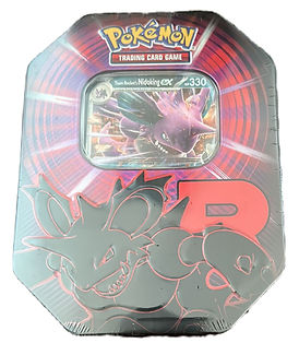 Pokemon Trading Card Game tin, Nidoking V 330, large red R.