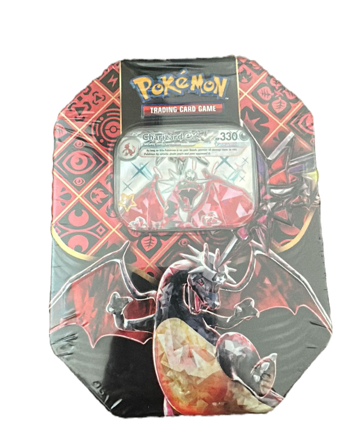 Pokemon Paldean Fates Charizard Tin