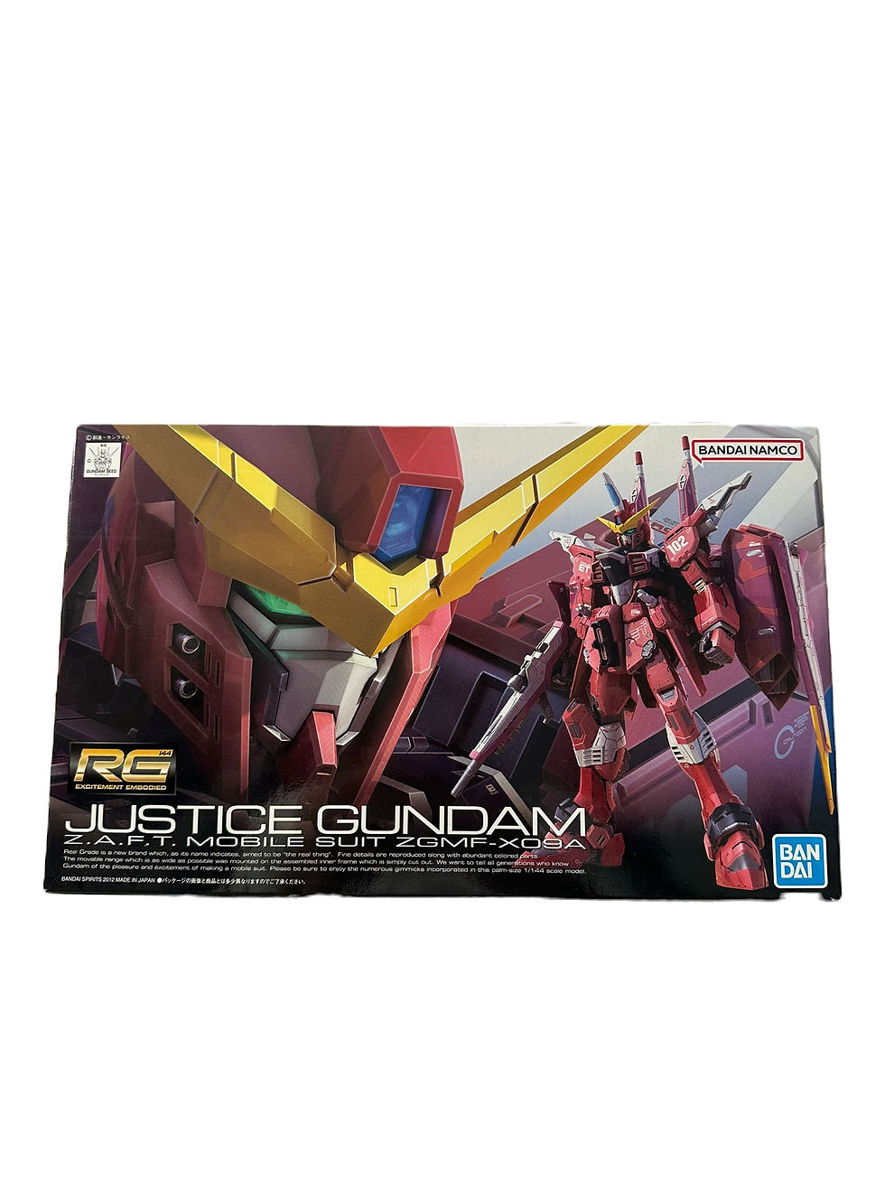 RG 1/144 Justice Gundam Z.A.F.T. Mobile Suit ZGMF-XO9A