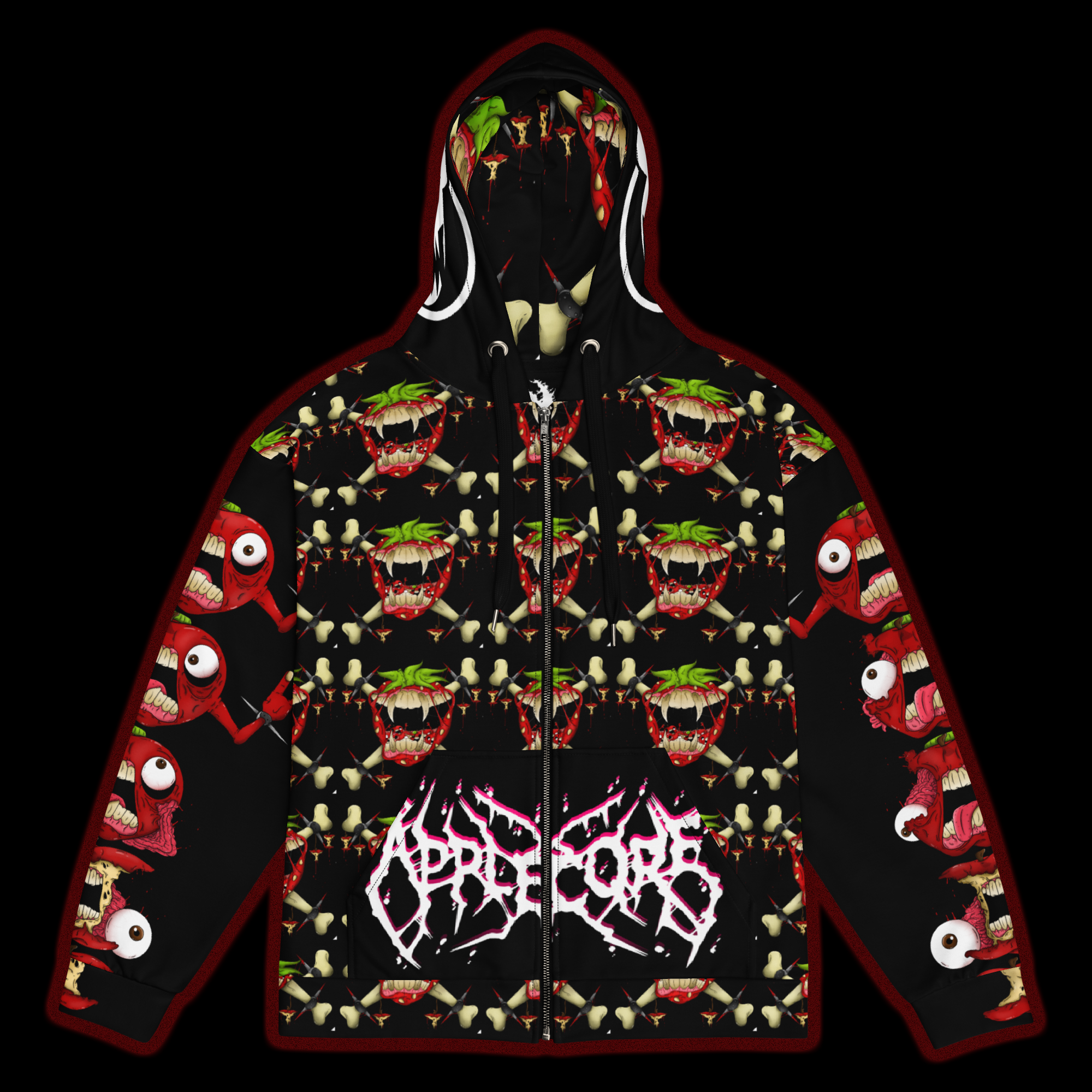 APPLECORE ZIP-UP HOODIE