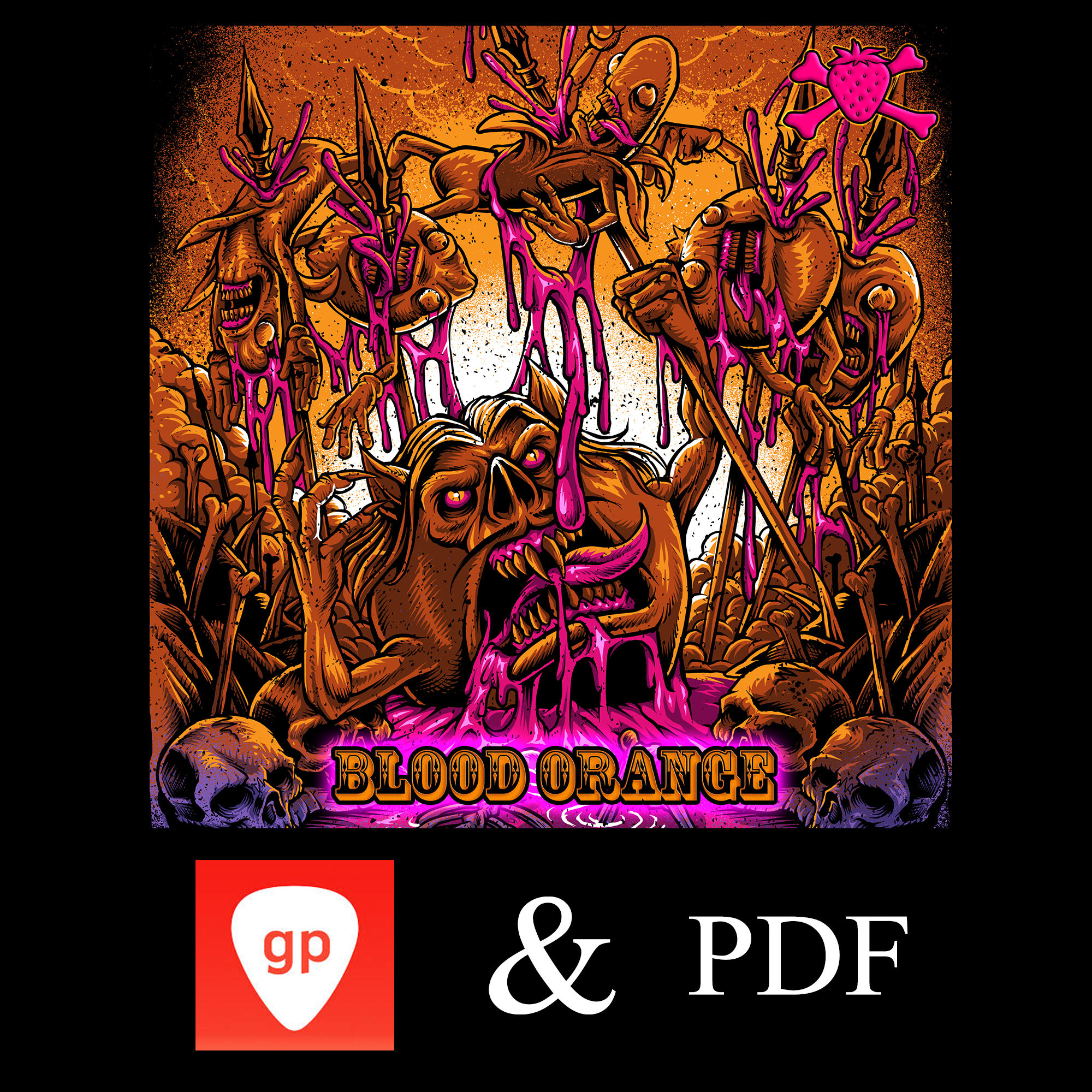 BLOOD ORANGE GUITAR TABLATURE