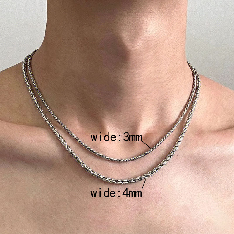 Thumbnail: Dragon-Scale Vertebrae Chain Necklace