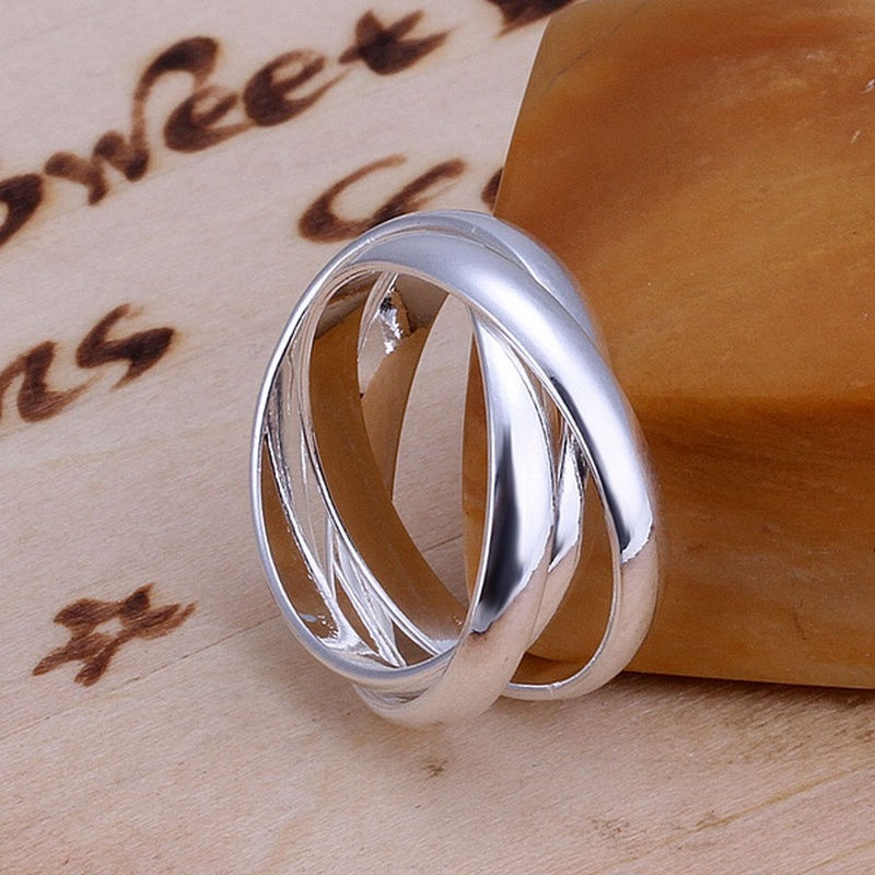 Thumbnail: Free Shipping for Women Lady Wedding Beautiful Charm Fashion Women 925 Sterling 
