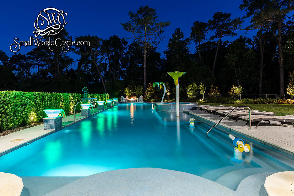 Endless Pool at Twilight