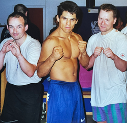 Casper Olsen, Frank Shamrock and Flemming