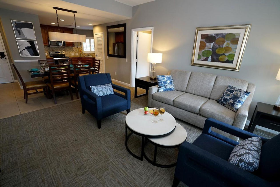 Welk Resorts San Diego villa living room