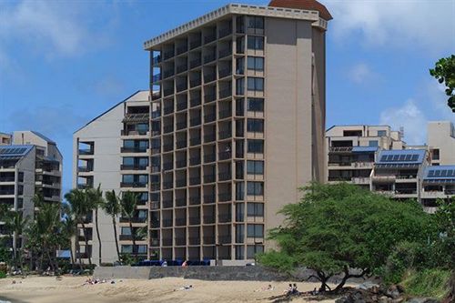Kahana Beach Resort oceanfront tower in Maui