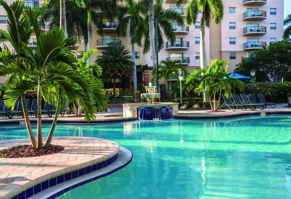 Pool at Wyndham Palm-Aire in Pompano Beach