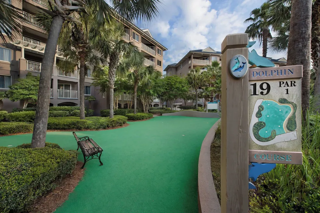 Marriott Grande Ocean resort grounds in Hilton Head