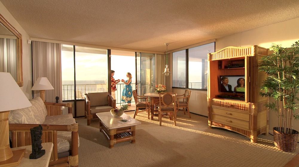 Kahana Beach Resort studio with ocean view