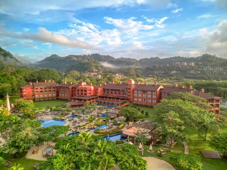 Interval International affiliated resort with pools and mountains