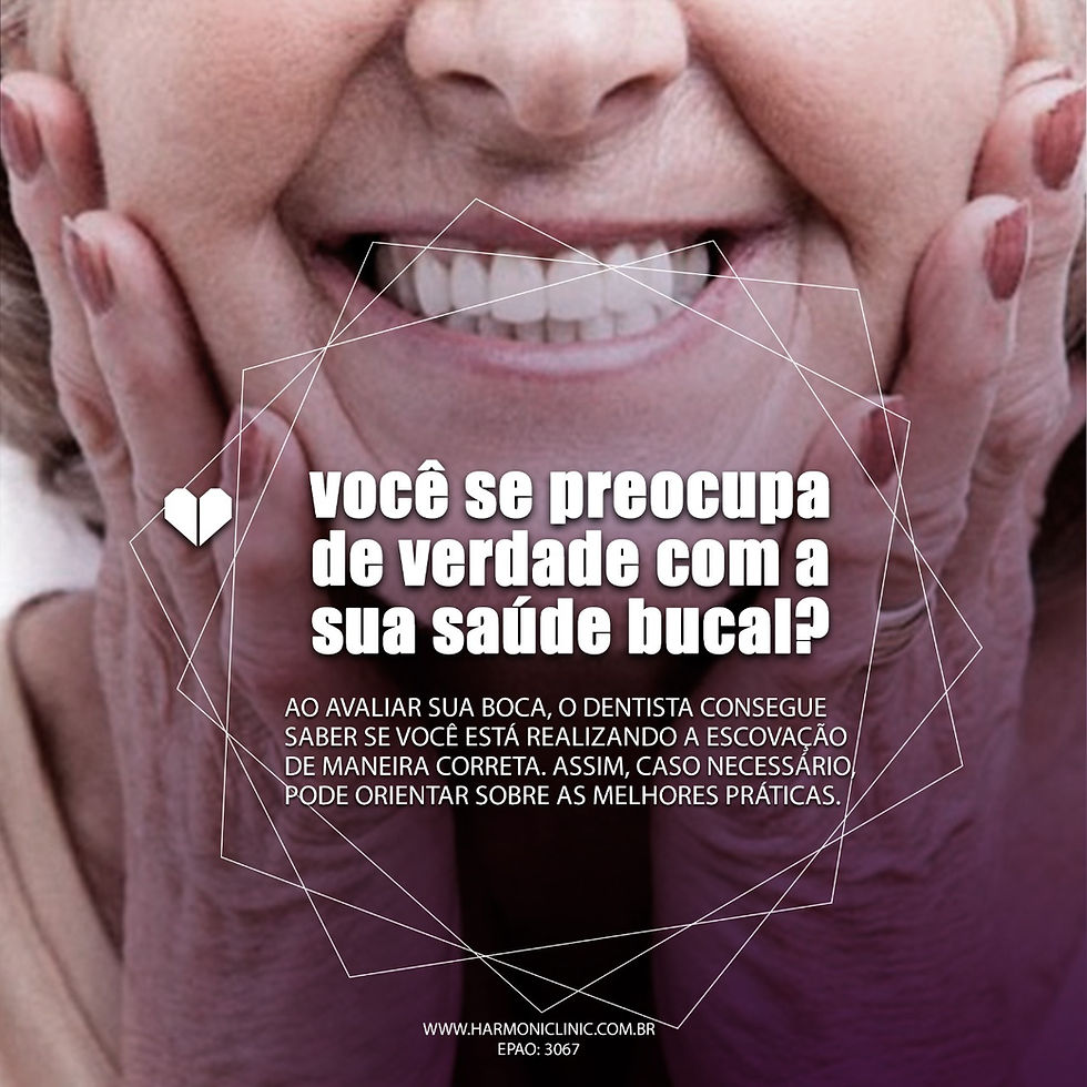 Você se preocupa de verdade com sua saúde bucal?