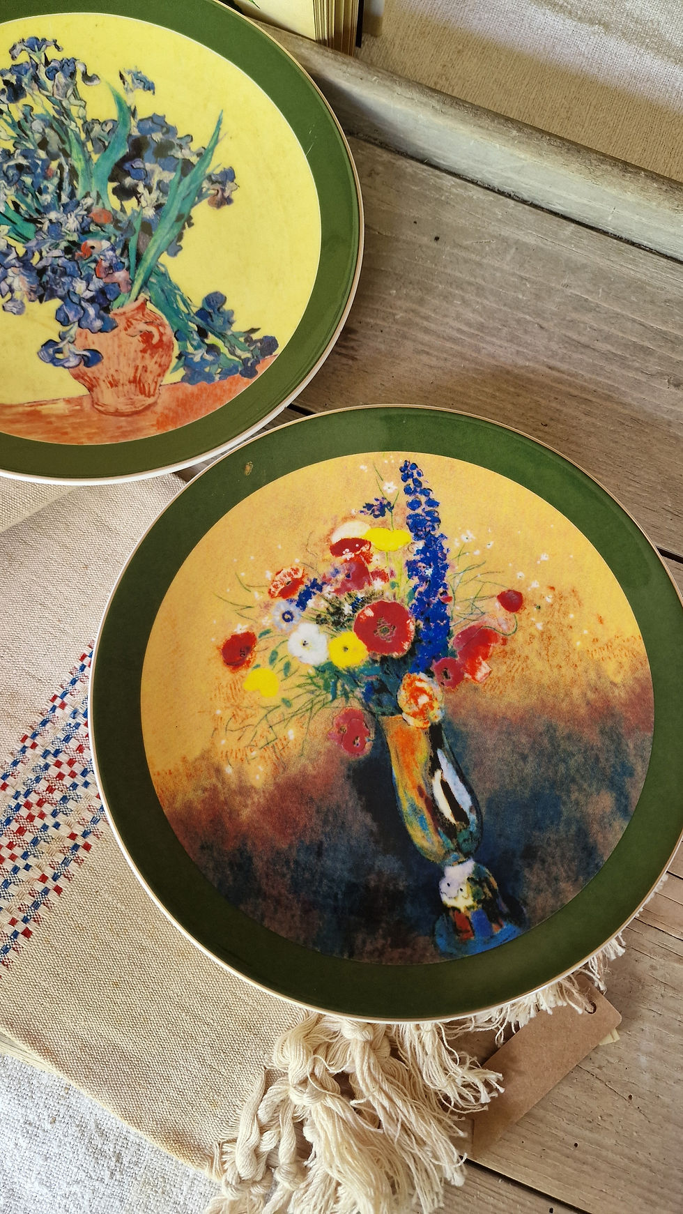 Miniatura: Set 2 piatti da collezione “The Art Collection – Bouquets”