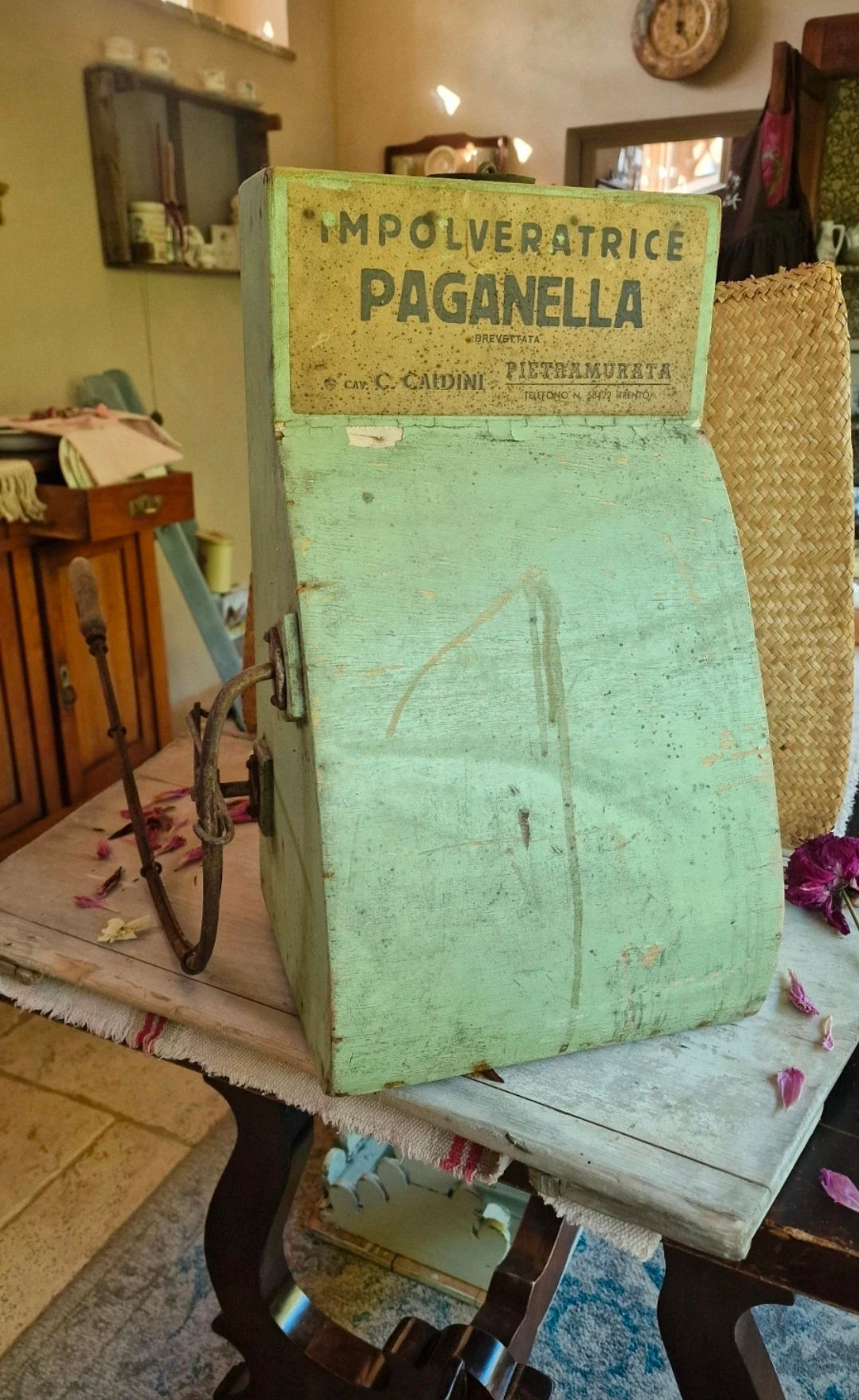 Impolveratrice / macina cereali “Paganella”