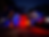 Halloween haunted house with spooky figure and blue red lights