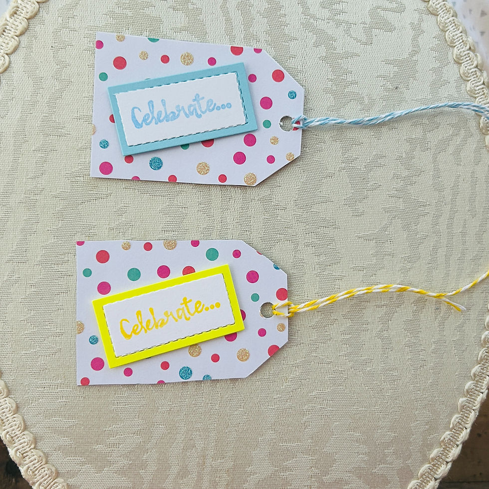Thumbnail: Polka Dot Birthday Card - Colorful Celebration - Card For All Ages 