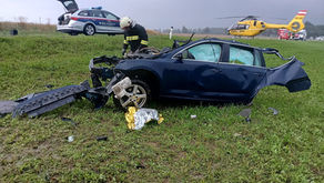 Verkehrsunfall mit Personenrettung
