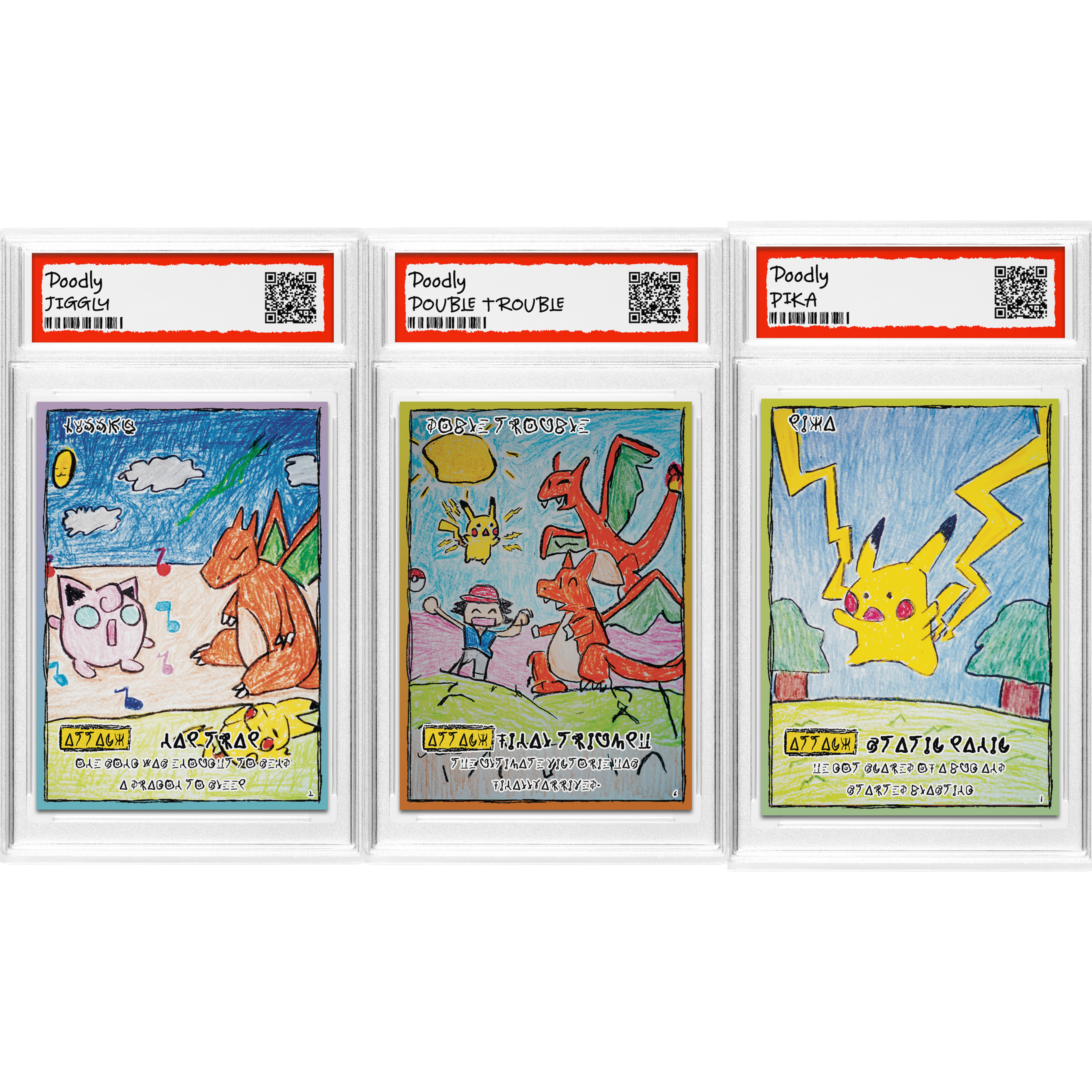 Slab Bundle (Pika, Jiggly, Double Trouble)