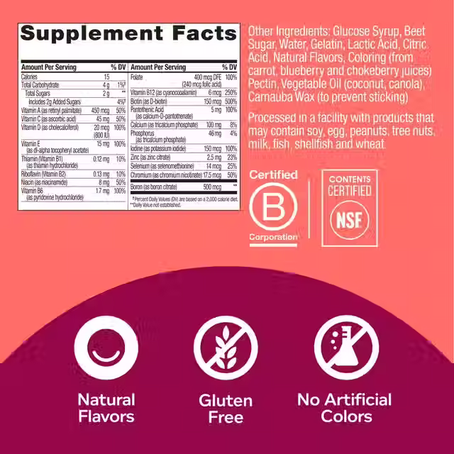 Thumbnail: OLLY Women's Health & Immune Support Multivitamin Gummies, 200 ct.