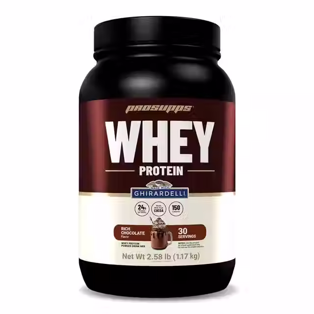 ProSupps Ghirardelli Whey Protein Powder Drink Mix, 2.58 lbs.