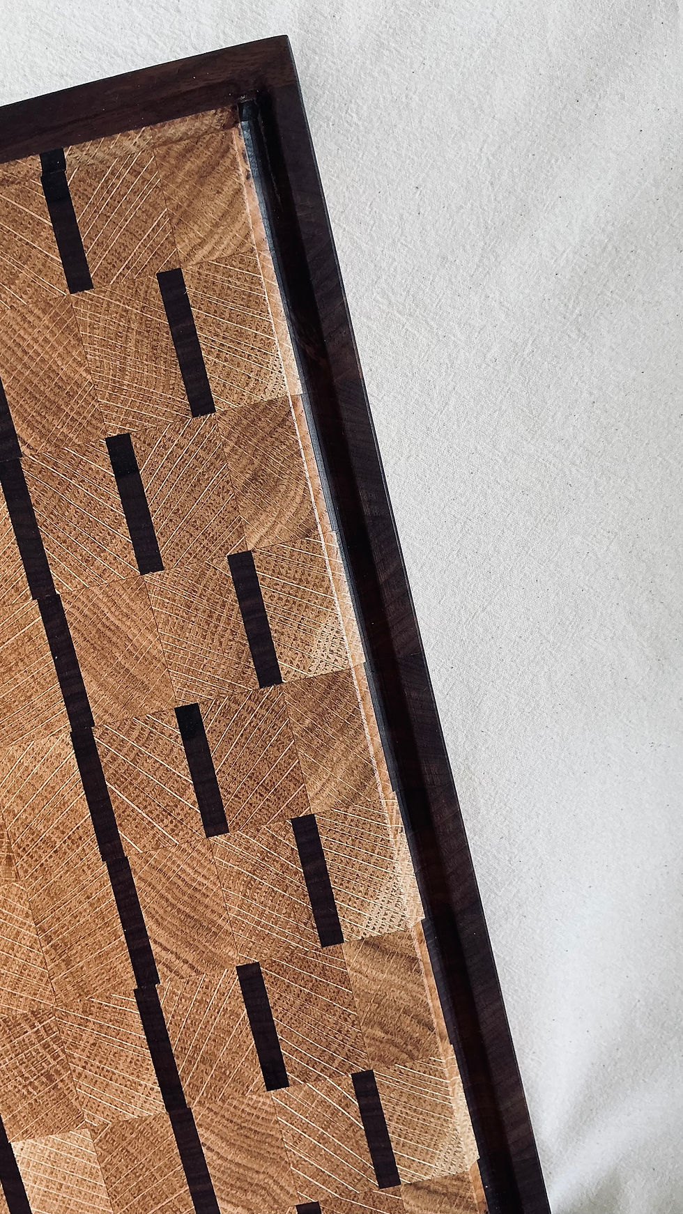 Thumbnail: End grain Chopping Board Oak and Walnut