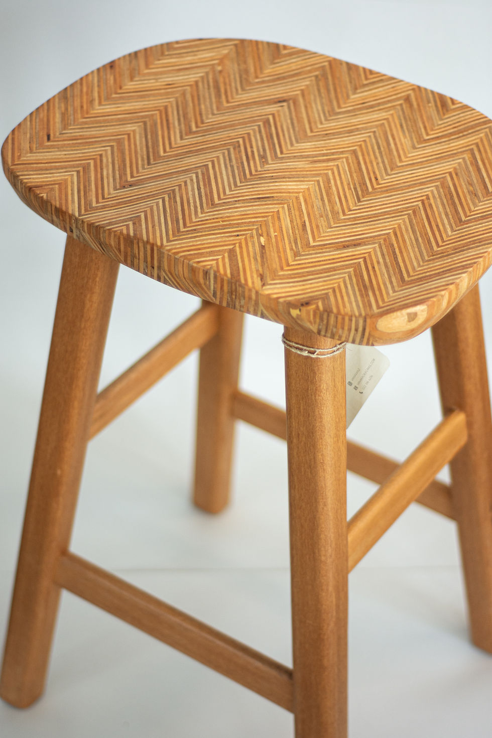 Thumbnail: Carved top barstool