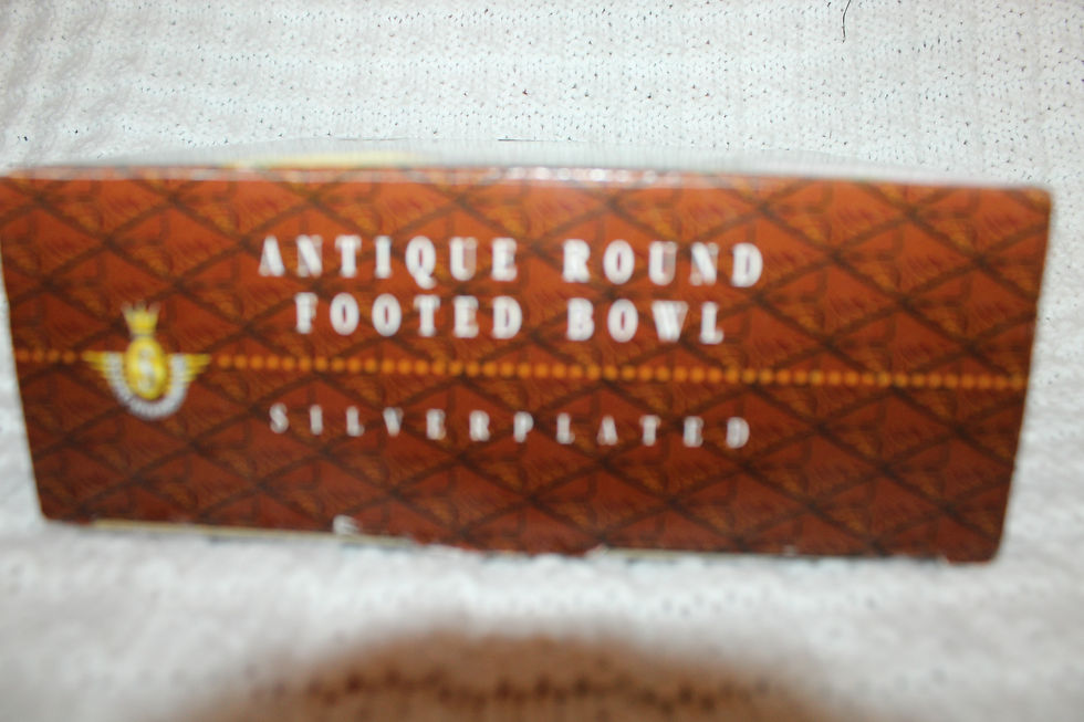 Thumbnail: ANTIQUE OVAL FOOTED BOWL