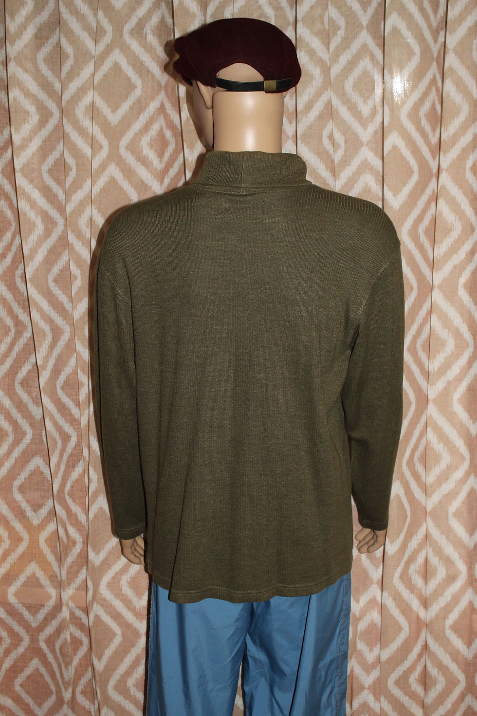 Thumbnail: John Ashford ADVENTURE  Green 52% cotton 48% ACRYLIC Large  Made in INDIA