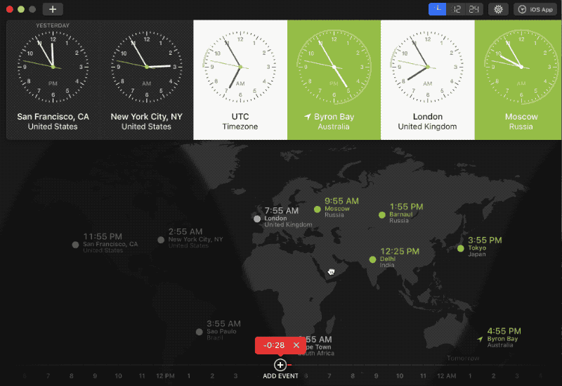 ⏰TIME ZONES*server Time)⏰ | Family of Gems