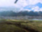 View of Ushuaia from a Helicopter