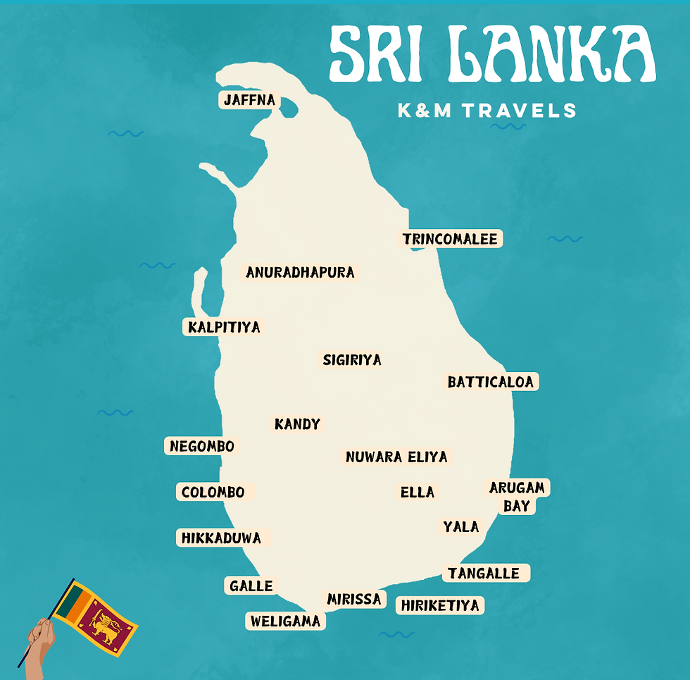 Top Towns To Visit in Sri Lanka