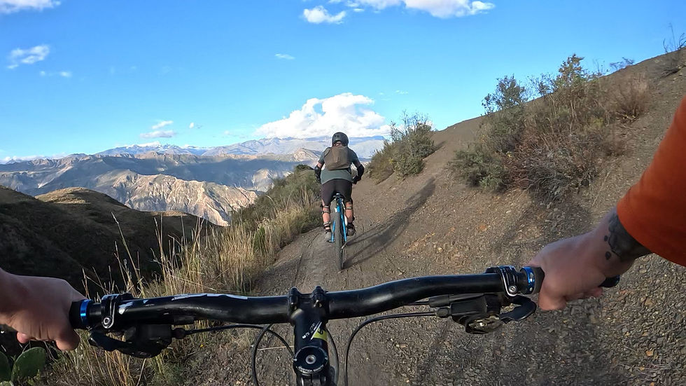 Downhilling in La Paz Bolivia through the Andes - Best adventure tourism