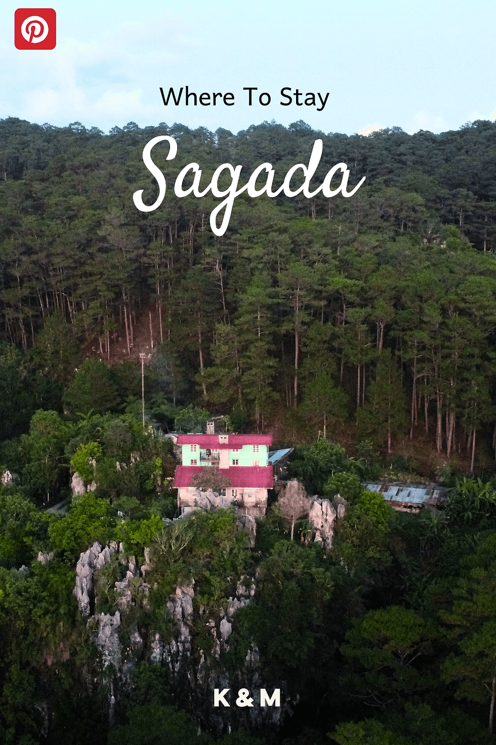 Where to stay in Sagada Pinterest Pin