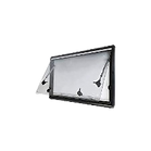 We chose these Dometic windows as they had built in blackout blinds and bug screens!