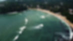 Hiriketiya Beach Drone Shot showing Hiriketiya surf