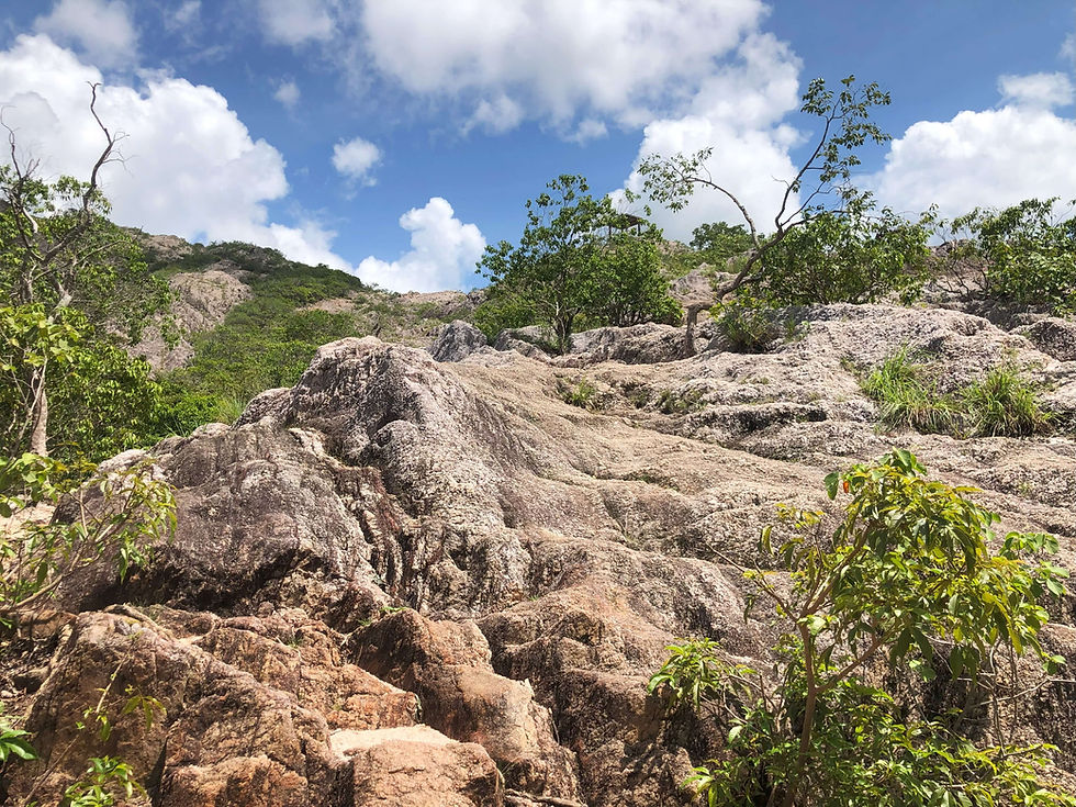 Largest Rose Quartz Mountain Range in Asia: Jathika Namal-Uyana Dambulla