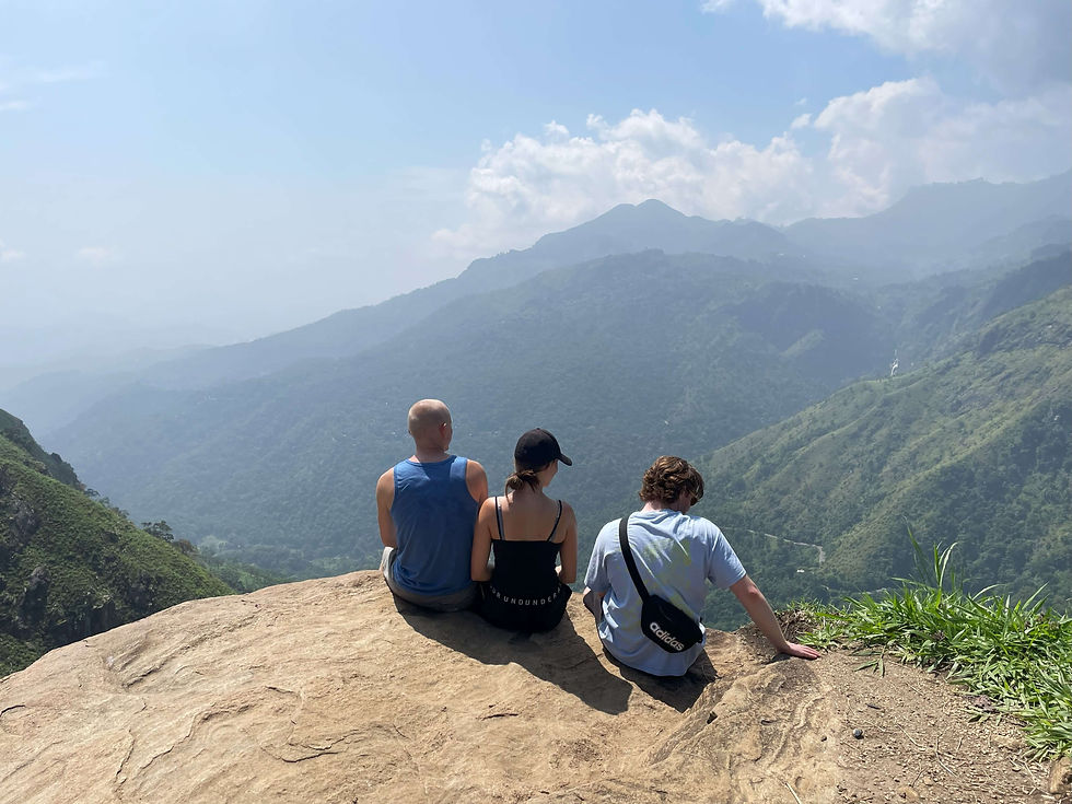 Viewpoint at the top of Little Adam's Peak
