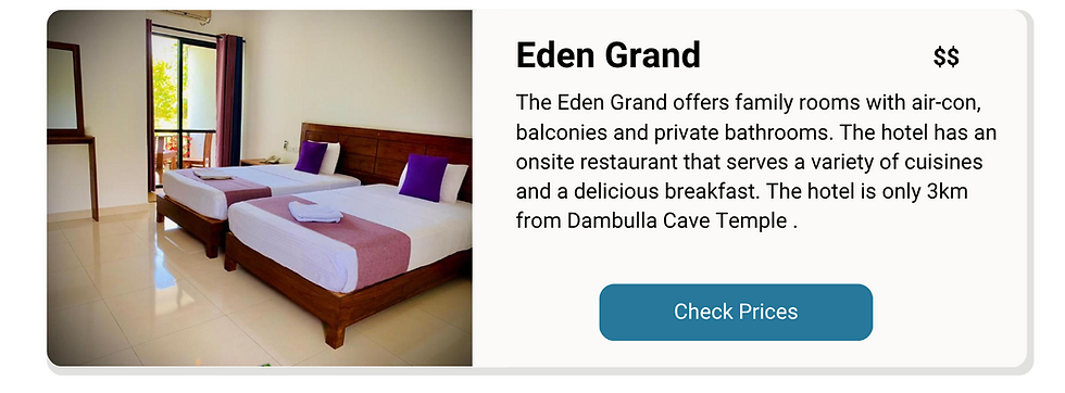 Eden Grand, places to stay in Dambulla