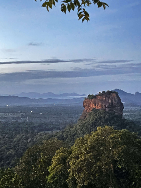 View from the top of Pidurangala Rock