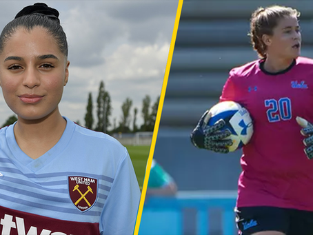 Jacynta Galabadaarachch and Teegan Micah have both enjoyed overseas careers in football away from Australia but took two different ways to get there.