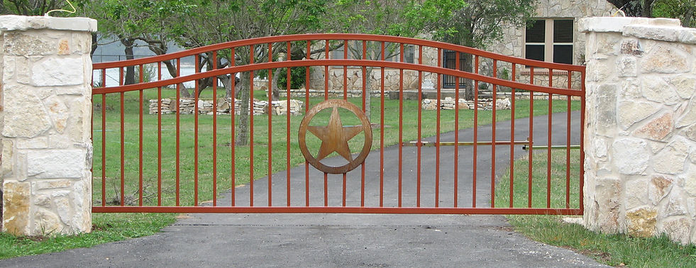 K&R Gates: Castroville Custom Gate