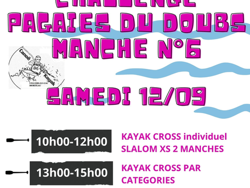 challenge jeune du Doubs 2026 manche N°6