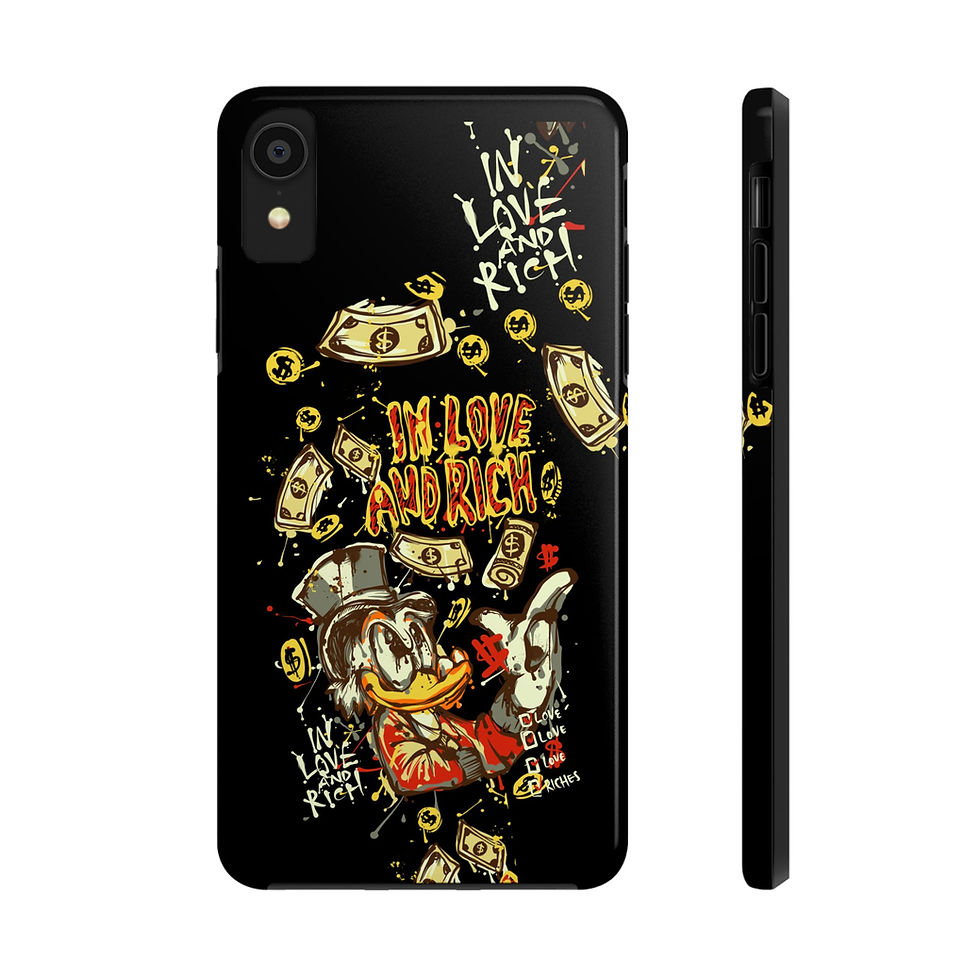 Thumbnail: In Love and Rich Tough Phone Case