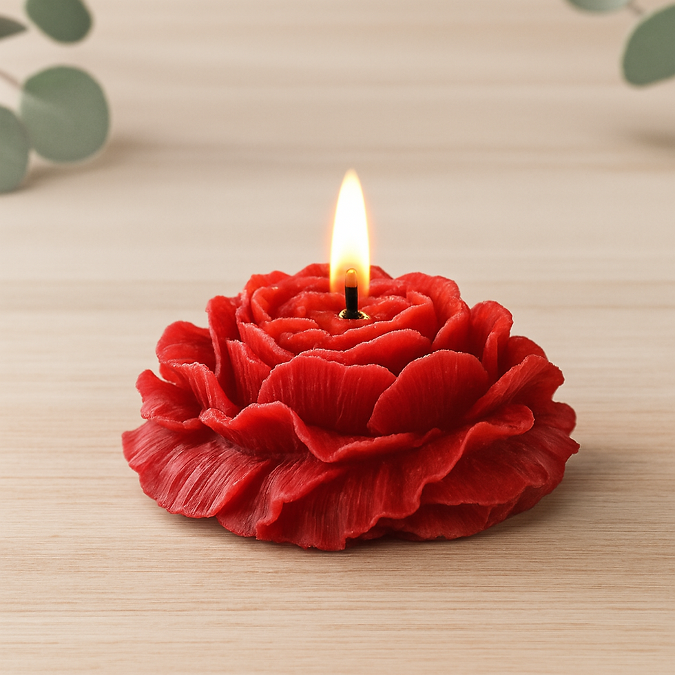 Thumbnail: Indulge in the luxury of the AKB Secreted Rose (2Pcs) Soy Wax Candle. Smoke-free