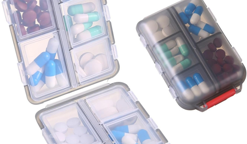 On-The-Go Storage Pill Holder