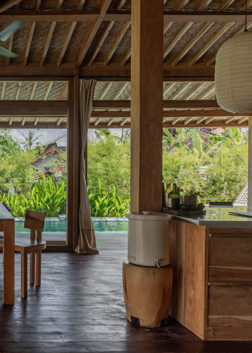 Terra Ceramic Filter in Rumah Tenang joglo home in Bali
