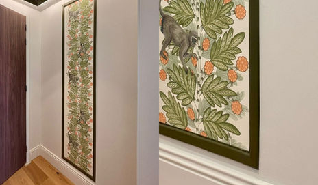 Papier peint jungle avec motif exotique pour décoration intérieure